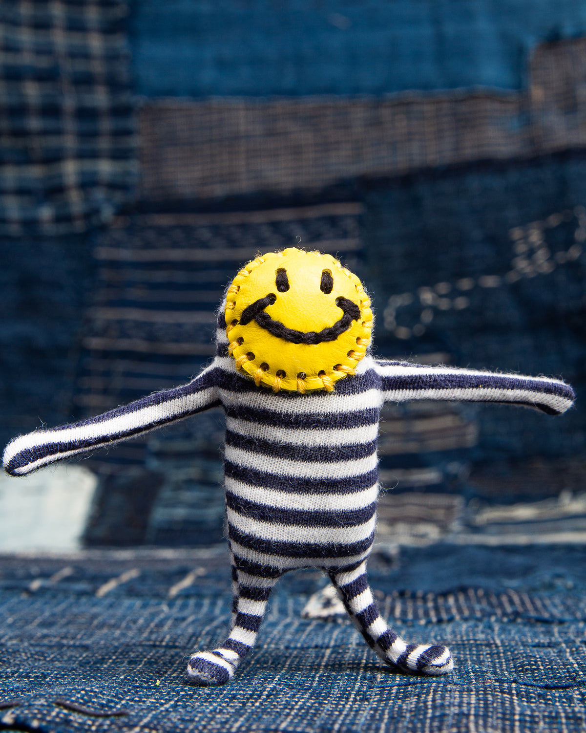 Putpet Mini-smile Badge Thin Striped