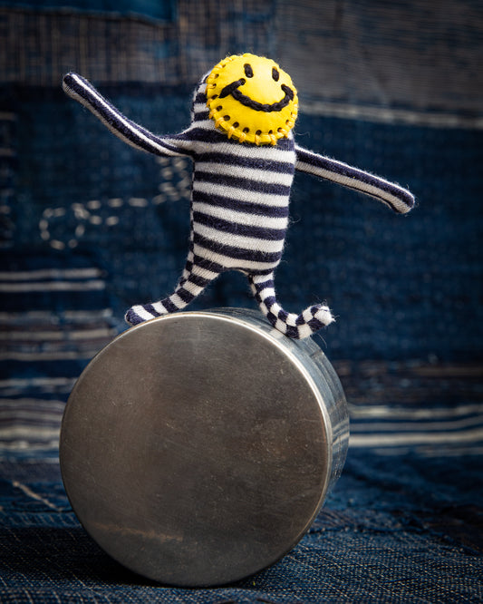 Putpet Mini-smile Badge Thin Striped
