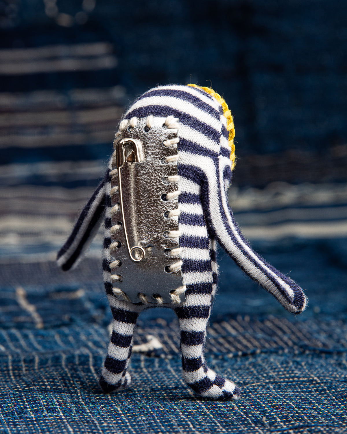 Putpet Mini-smile Badge Thin Striped