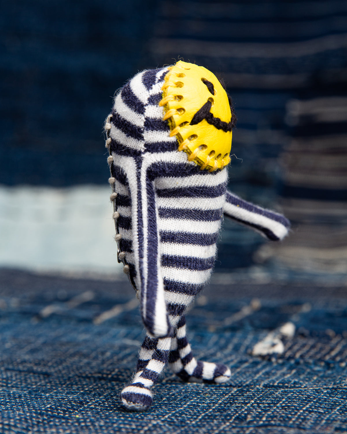 Putpet Mini-smile Badge Thin Striped