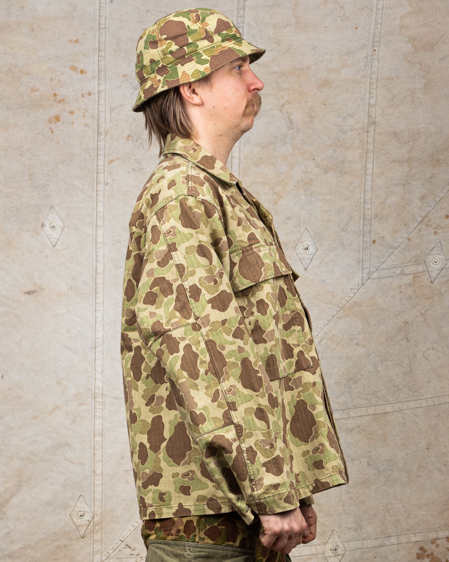 Buzz Rickson's US Army Herringbone Twill Frogskin Camo Jacket