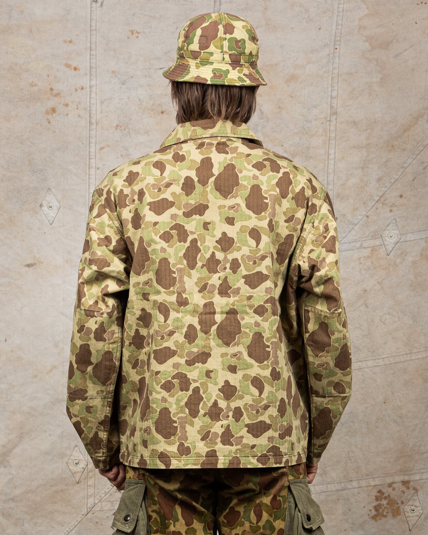 Buzz Rickson's US Army Herringbone Twill Frogskin Camo Jacket