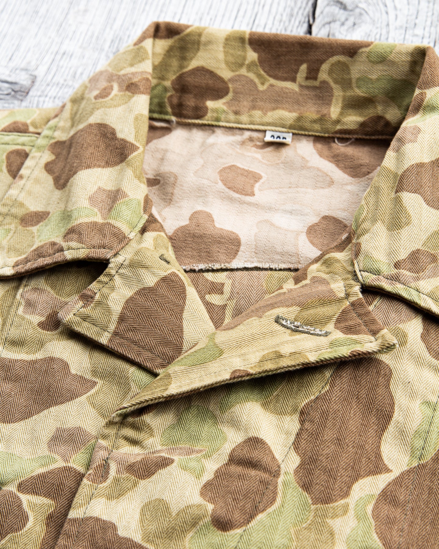 Buzz Rickson's US Army Herringbone Twill Frogskin Camo Jacket