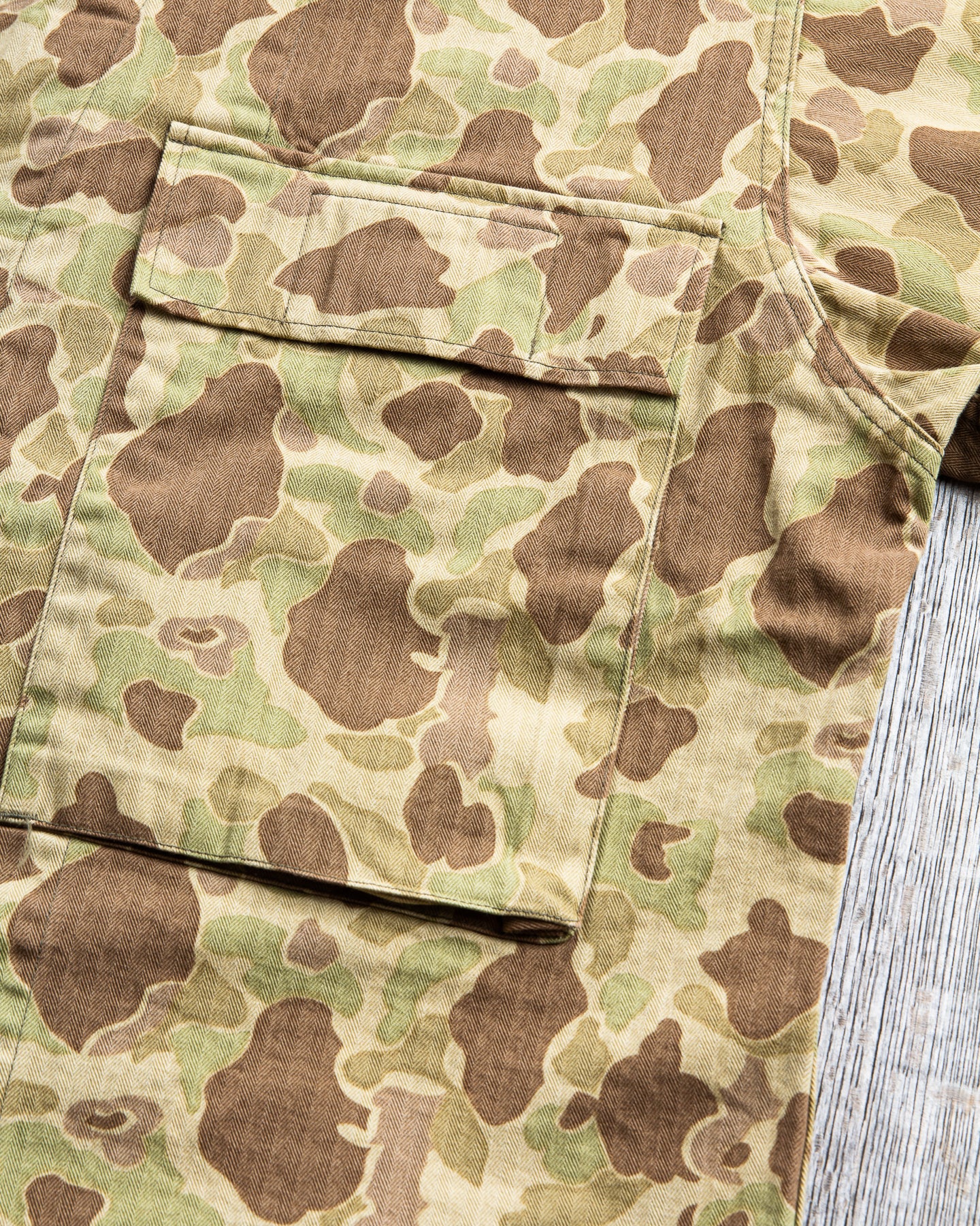 Buzz Rickson's US Army Herringbone Twill Frogskin Camo Jacket