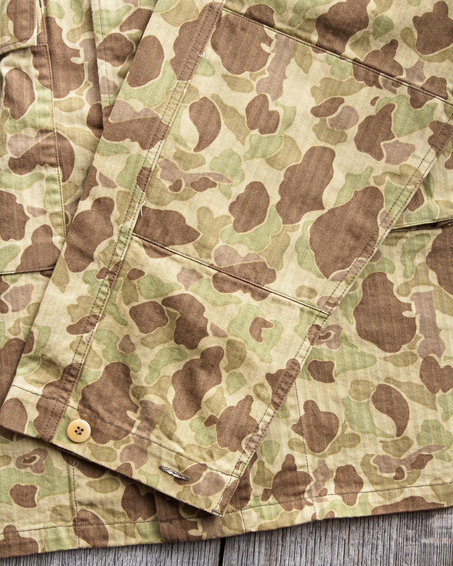 Buzz Rickson's US Army Herringbone Twill Frogskin Camo Jacket