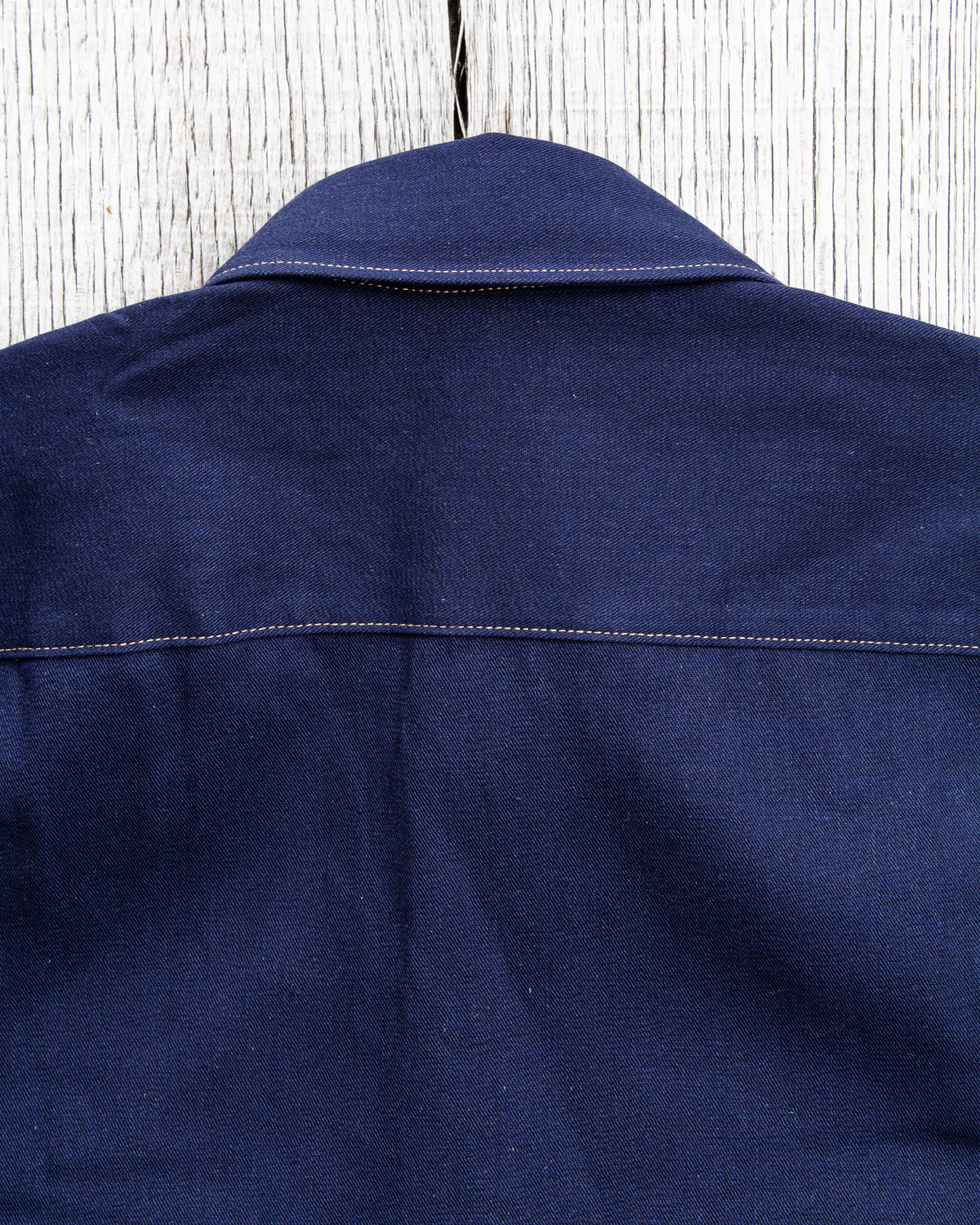 Indigofera Walton Shirt Yambaru Selvage Denim Indigo