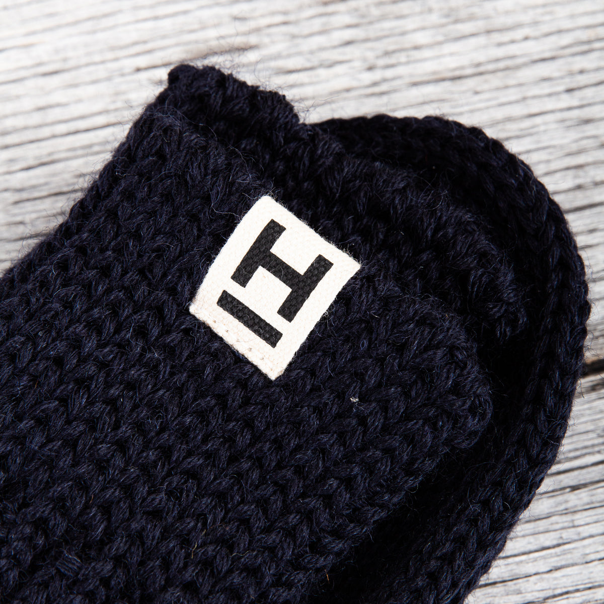 Heimat Wander Wool Socks Ink (Navy)