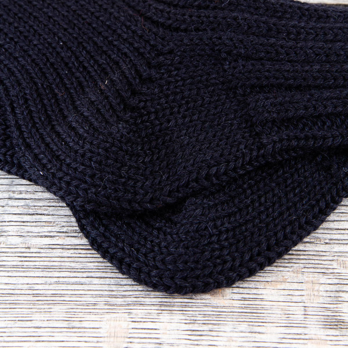 Heimat Wander Wool Socks Ink (Navy)