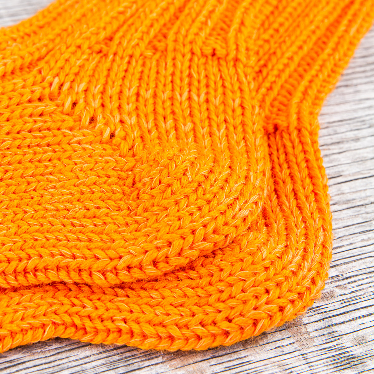 Heimat Wander Wool Socks Rescue Orange
