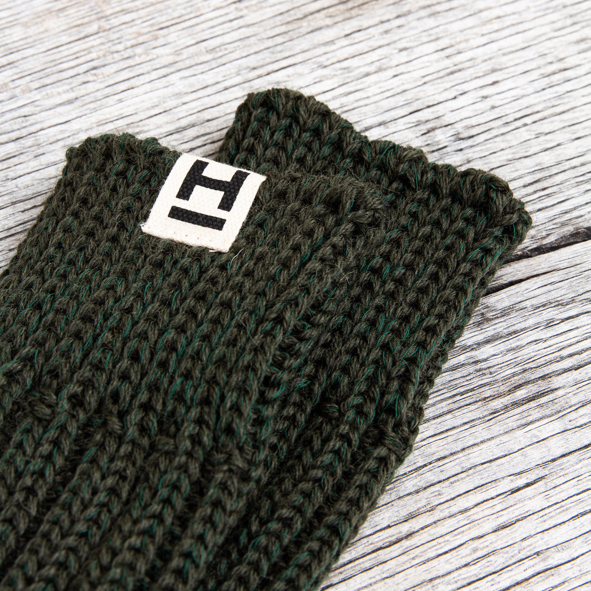Heimat Wander Wool Socks Military Green
