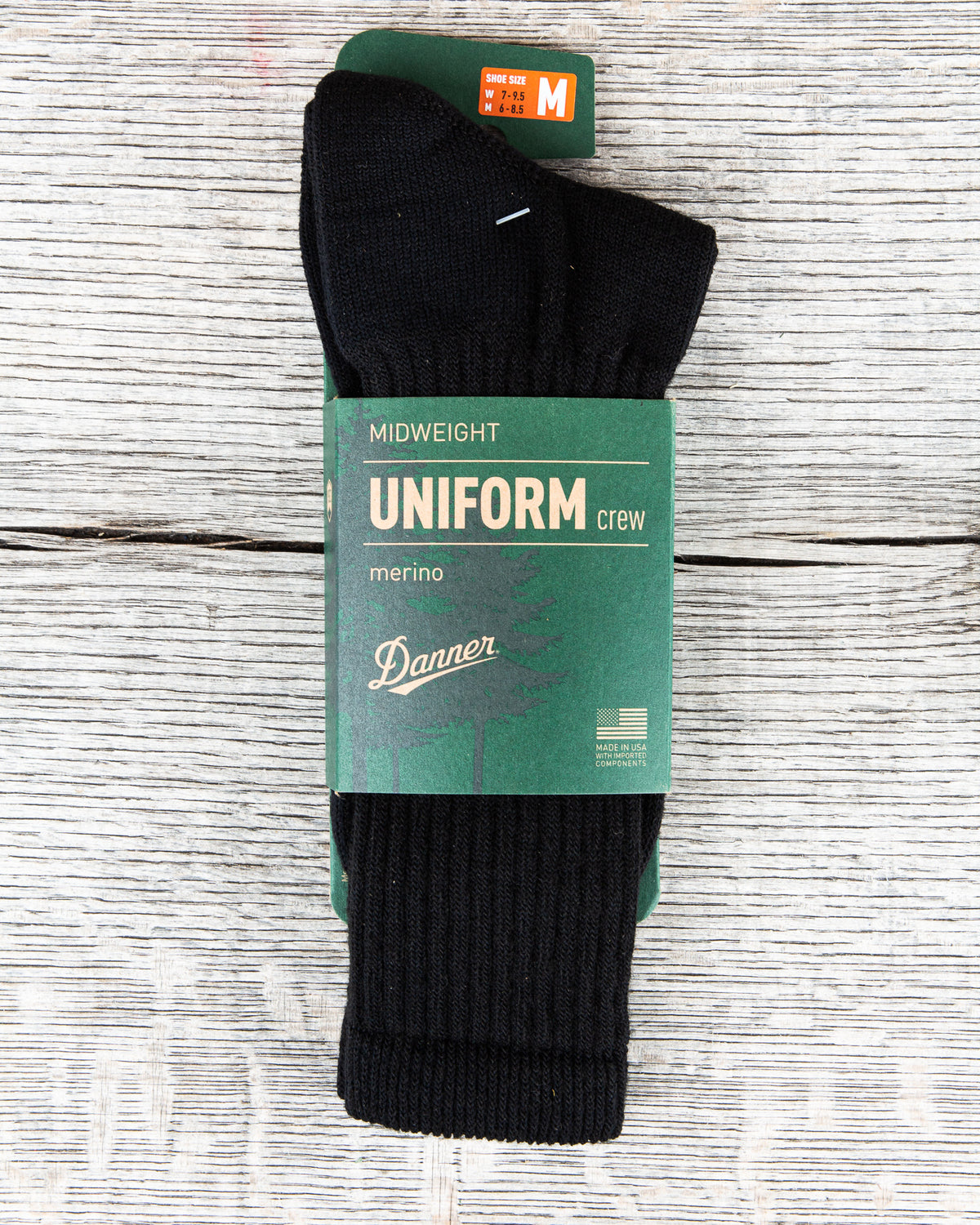 Danner Socks Uniform Midweight Merino Crew