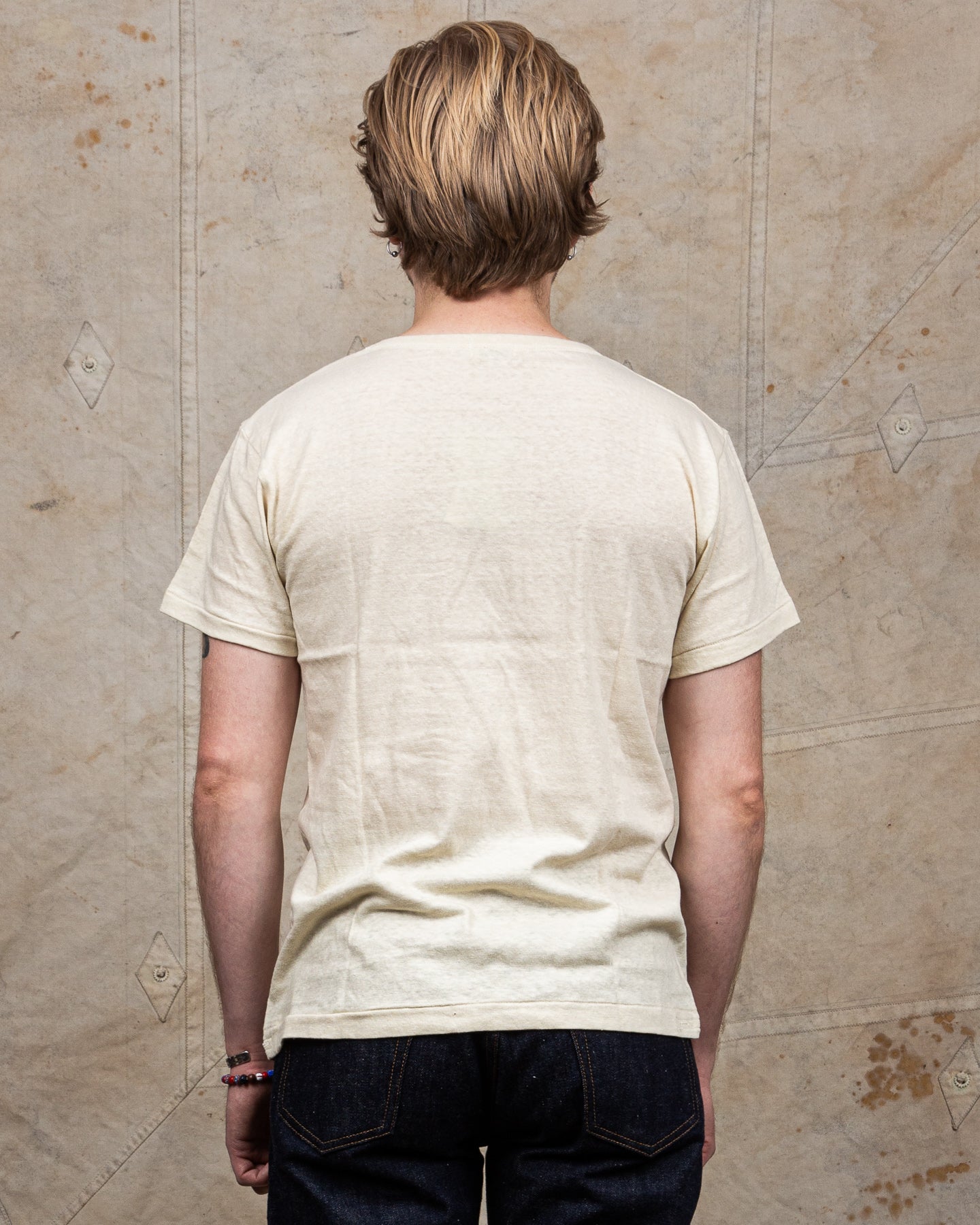 Warehouse & Co USN Skivvy T-shirt Beige