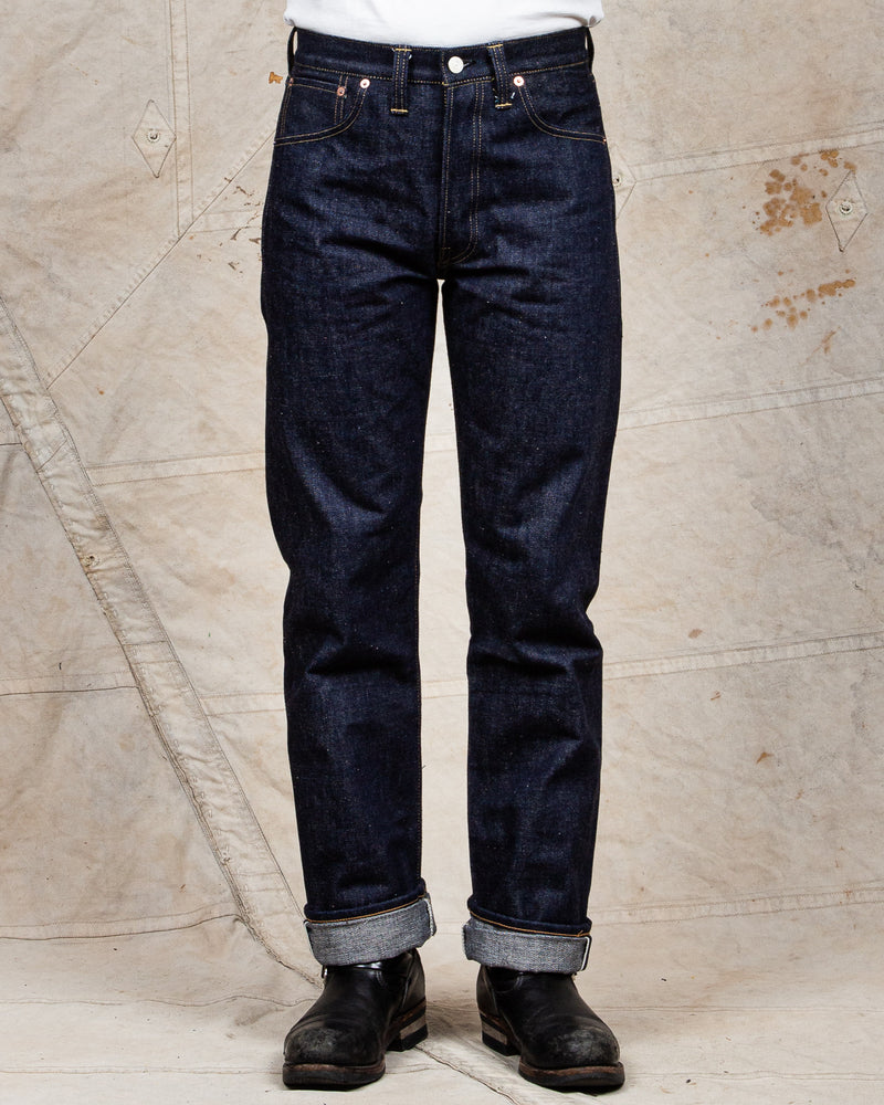 WAREHOUSE & CO. 1001 濃紺 糊入り W31 L32 Warehouse & Co 1001 13.75oz Loose Straight Jean - Raw | SON