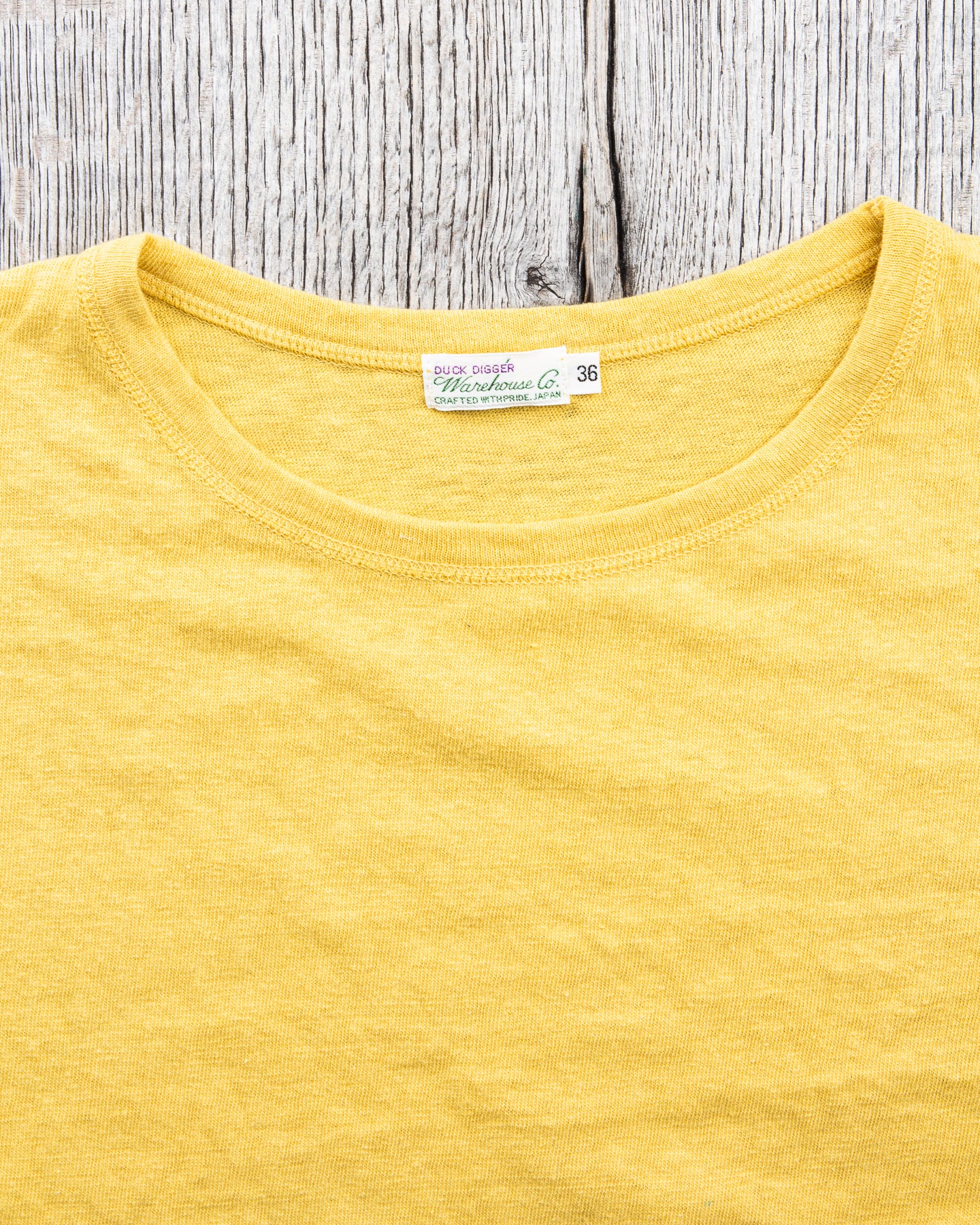 Warehouse & Co USN Skivvy T-shirt Yellow