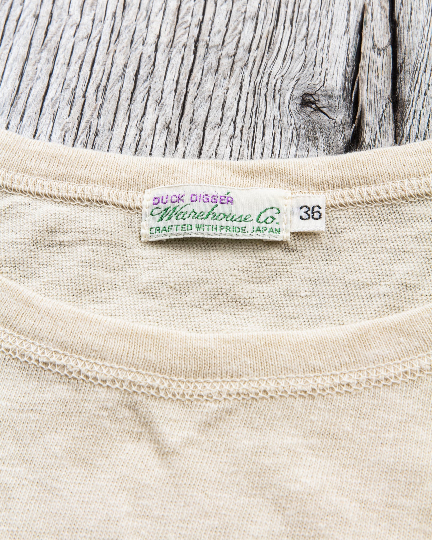 Warehouse & Co USN Skivvy T-shirt Beige