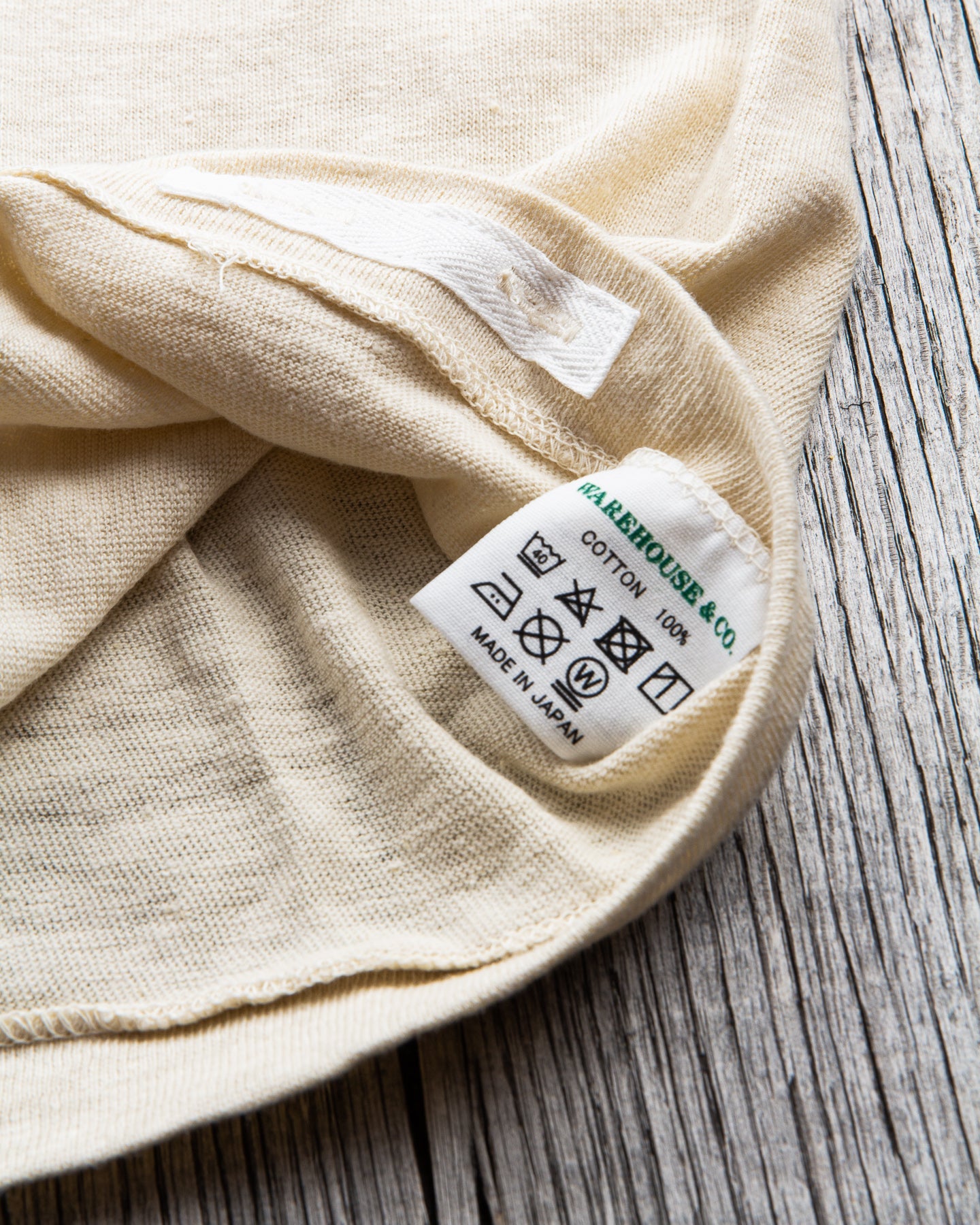 Warehouse & Co USN Skivvy T-shirt Beige