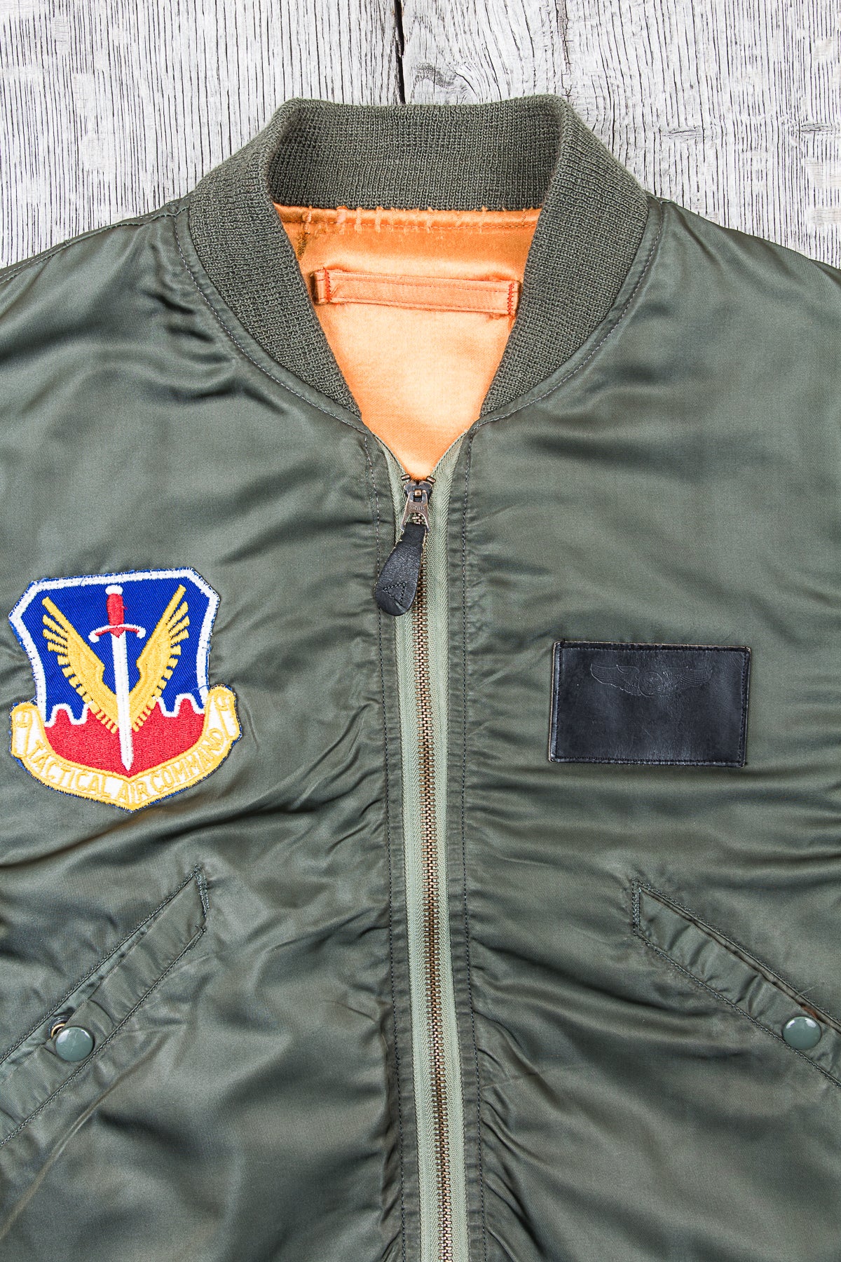 Vintage 1968 Alfa Industries USAF L-2B Flight Jacket Medium