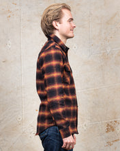 Indigofera Dawson Shirt Japanese Selvage Flannel Black / Brown / Burgundy / Beige