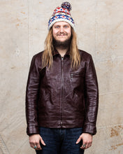 Second Hand Fountainhead Leathers Alpha Jacket - Burgundy Horsehide