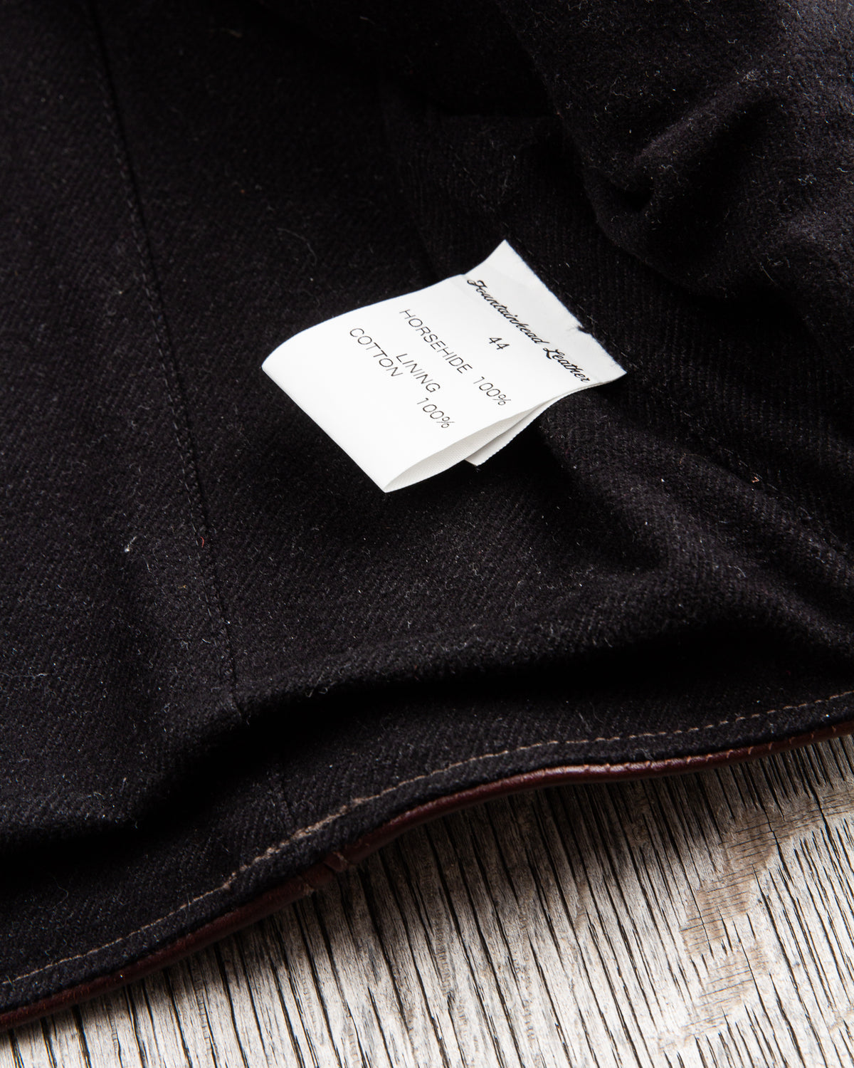 Second Hand Fountainhead Leathers Alpha Jacket - Burgundy Horsehide