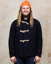 Second Hand Buzz Rickson's Short Wool Duffle Coat Navy