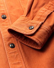 Sugar Cane & Co. Heavy Pique Shirt Pigment Dyed Orange