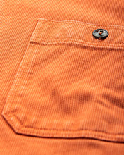 Sugar Cane & Co. Heavy Pique Shirt Pigment Dyed Orange