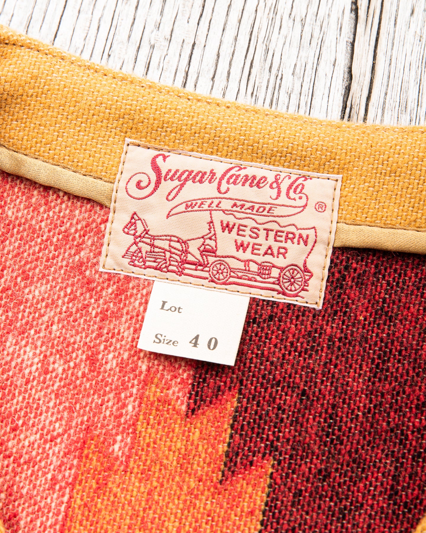 Sugar Cane & Co SC14993 Wool Blanket Vest – Second Sunrise