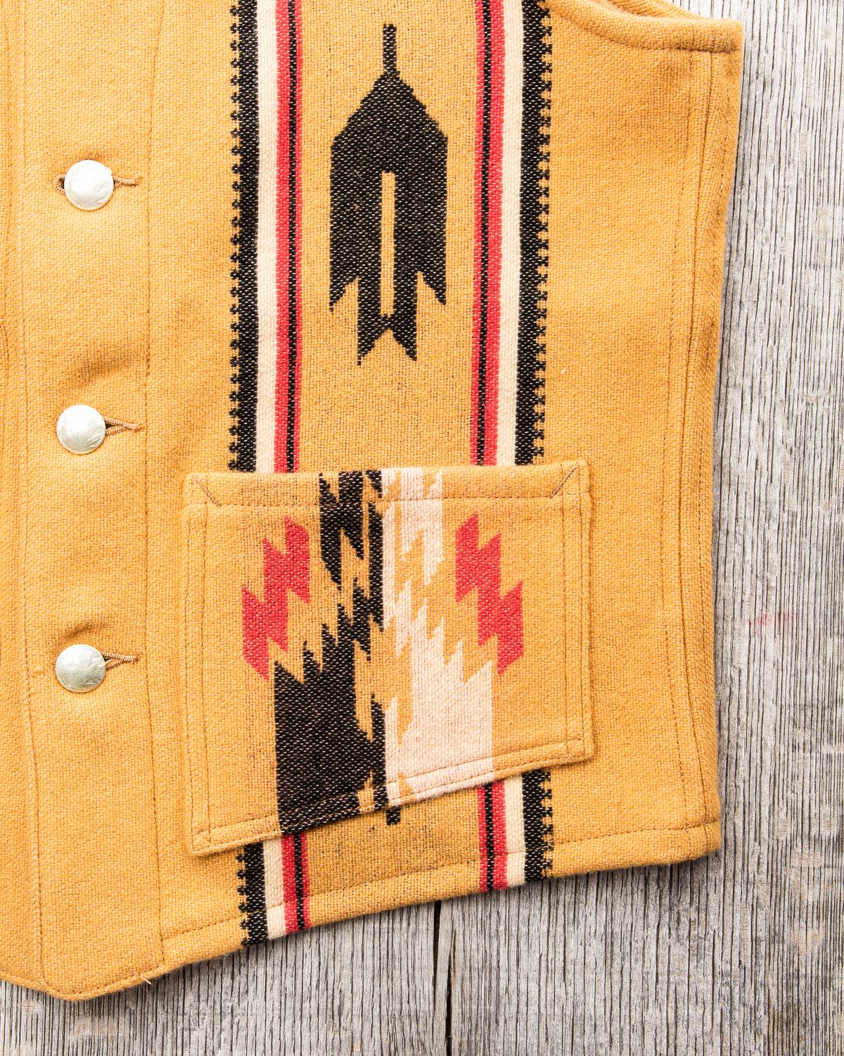 Sugar Cane & Co SC14993 Wool Blanket Vest