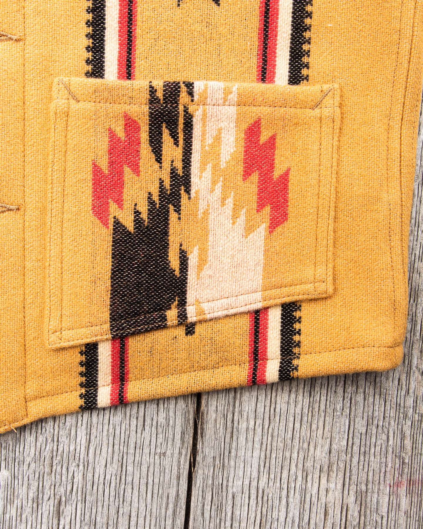 Sugar Cane & Co SC14993 Wool Blanket Vest – Second Sunrise