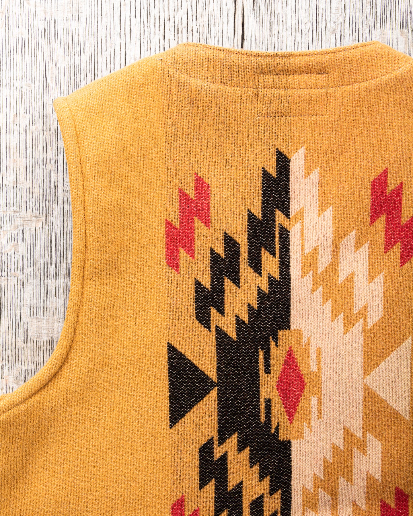 Sugar Cane & Co SC14993 Wool Blanket Vest – Second Sunrise
