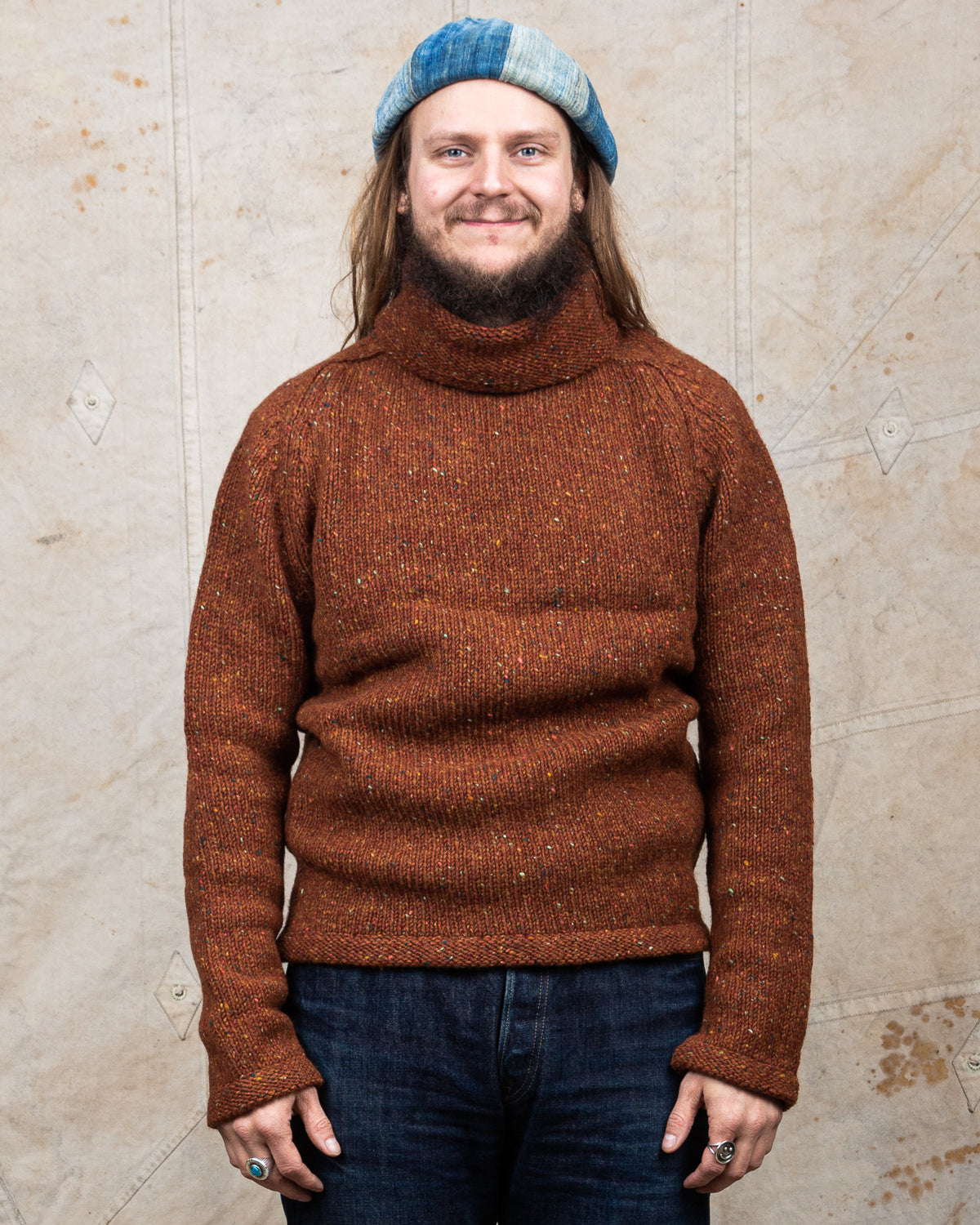Tender Type 737 Purl Edge Astronaut Neck Pullover