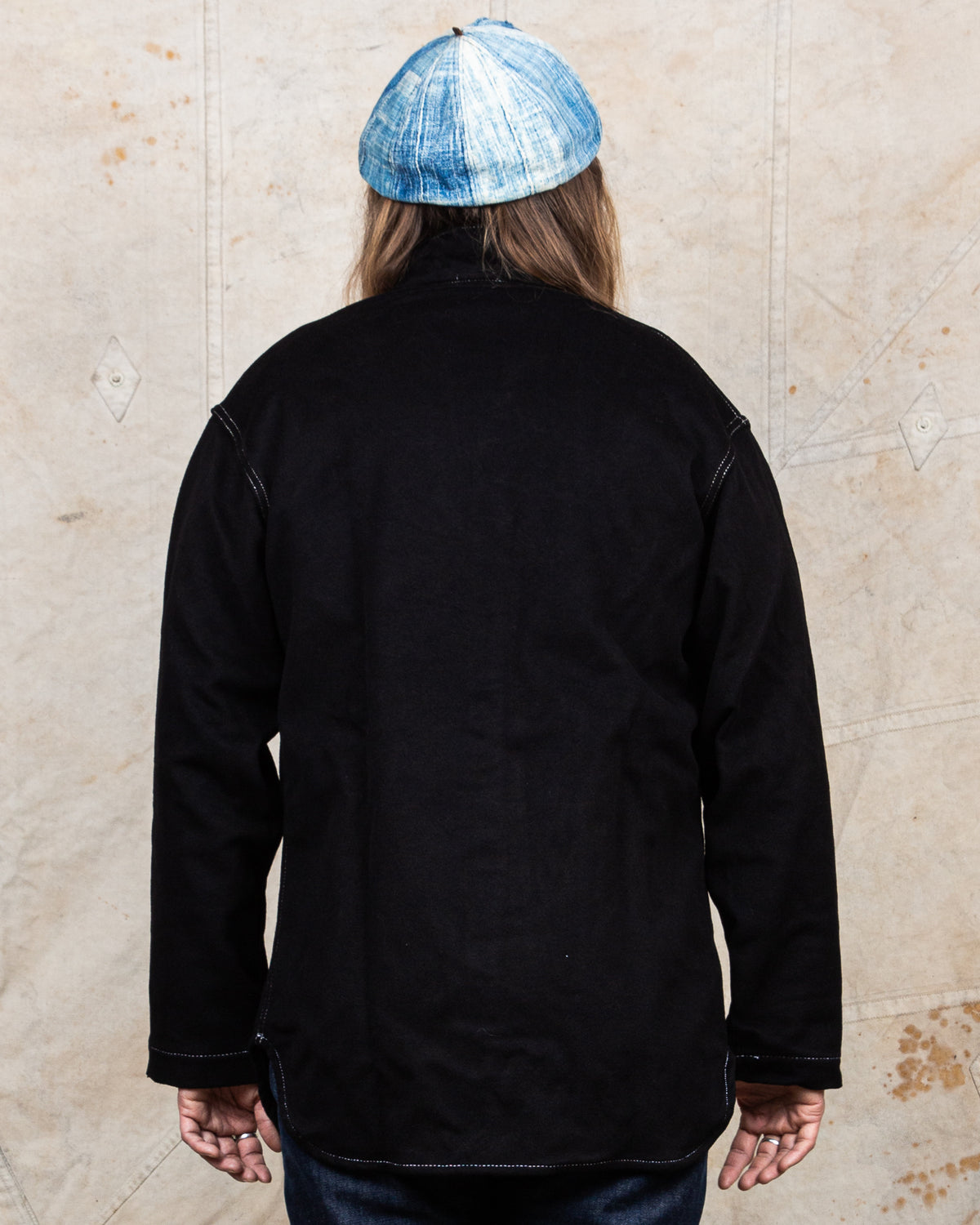 Tender Weaver's Stock Tail Shirt Black Wool