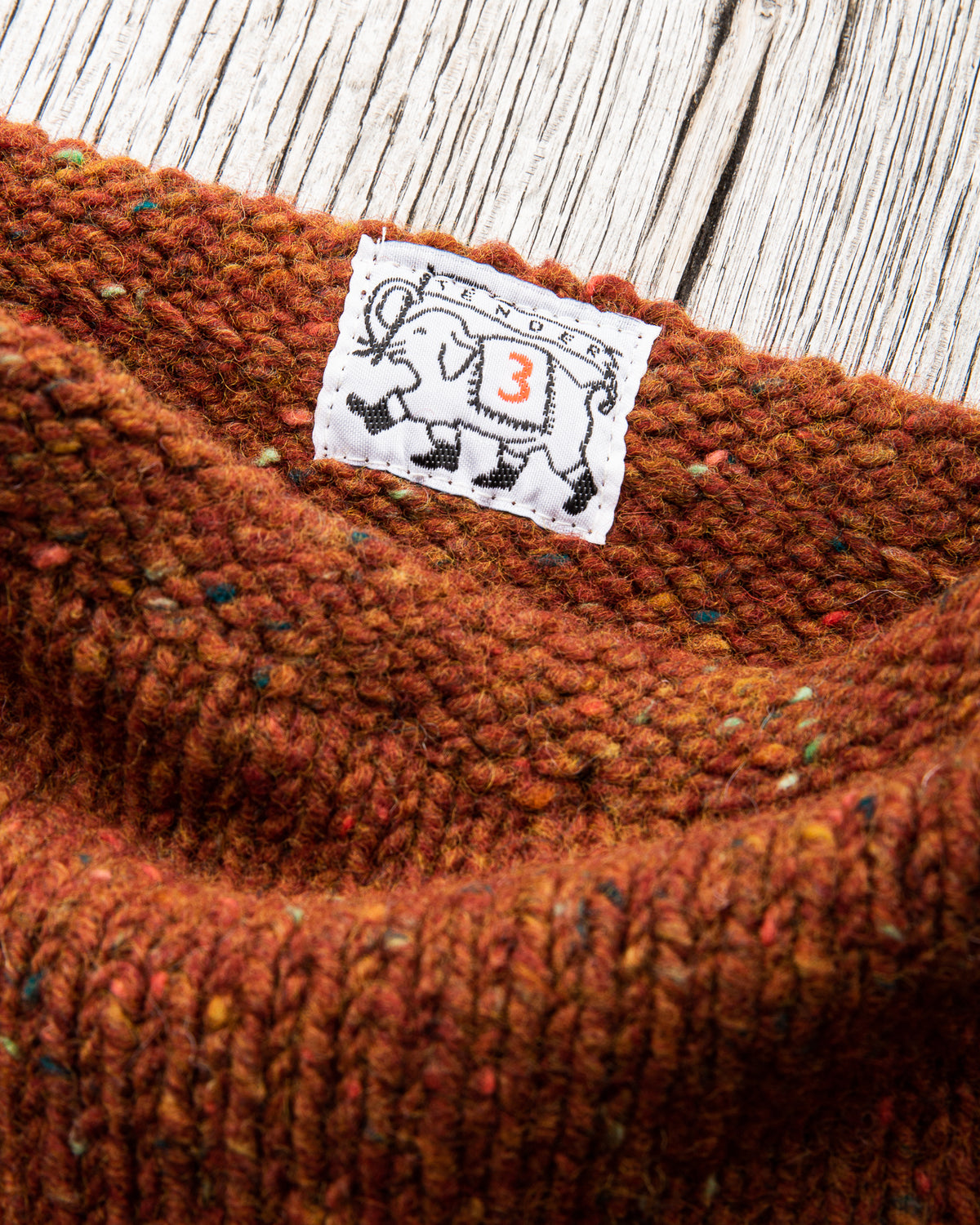 Tender Type 737 Purl Edge Astronaut Neck Pullover