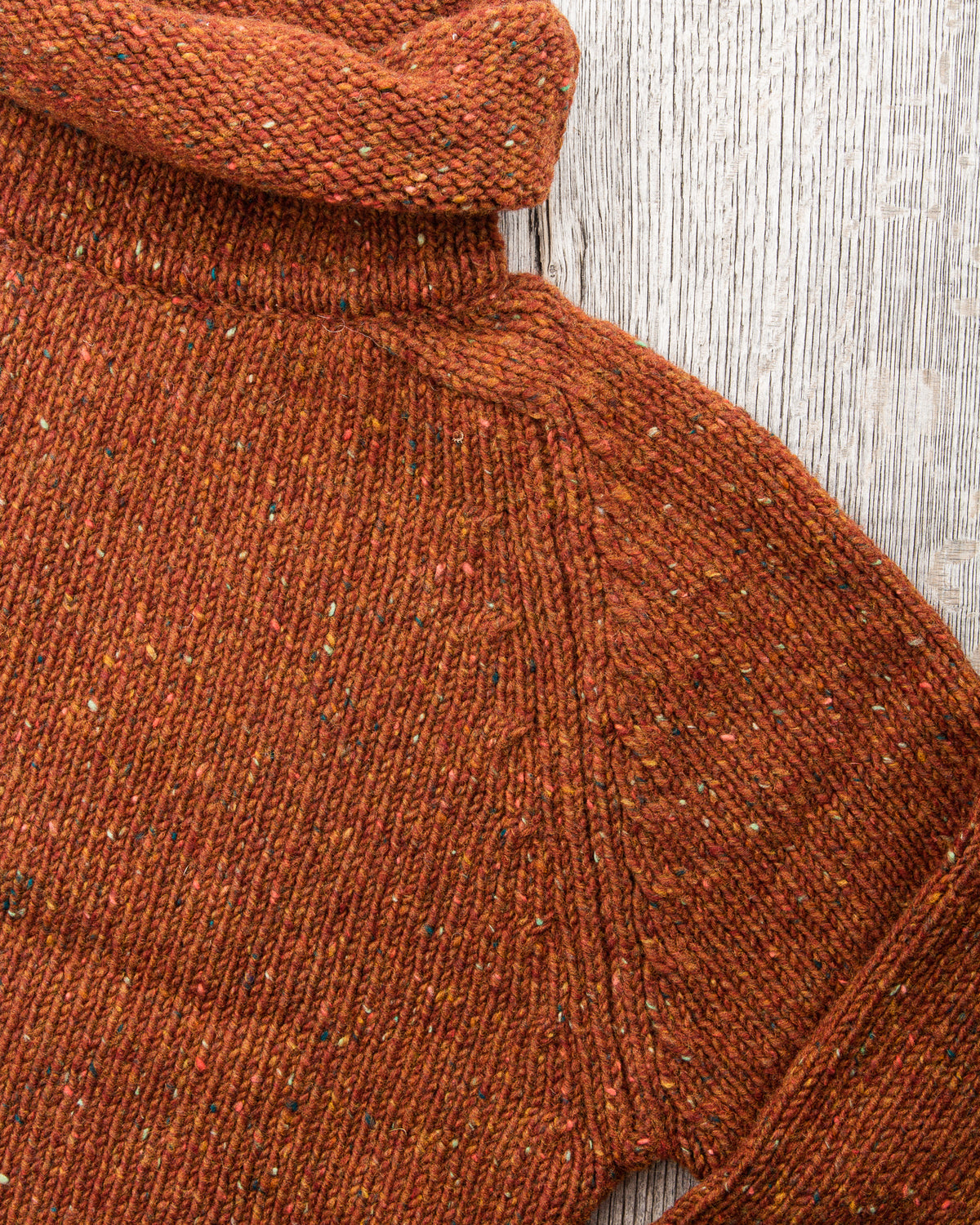 Tender Type 737 Purl Edge Astronaut Neck Pullover