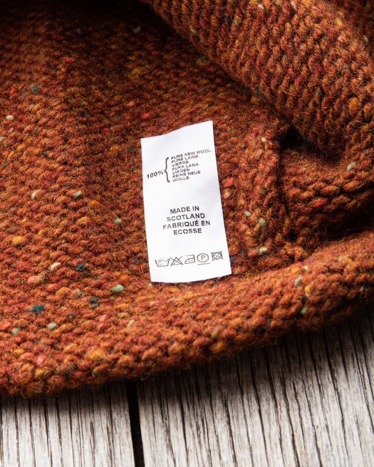 Tender Type 737 Purl Edge Astronaut Neck Pullover