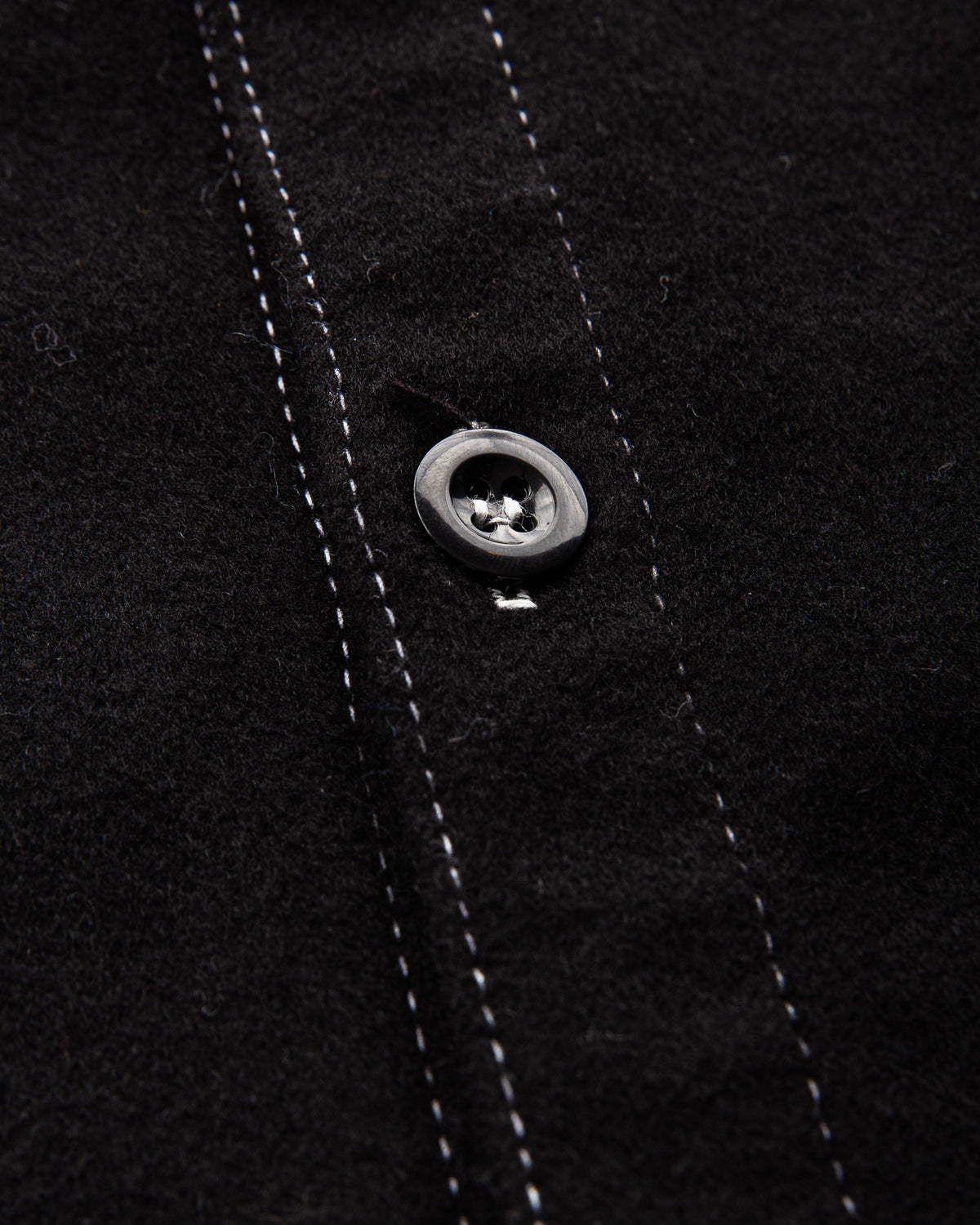 Tender Weaver's Stock Tail Shirt Black Wool