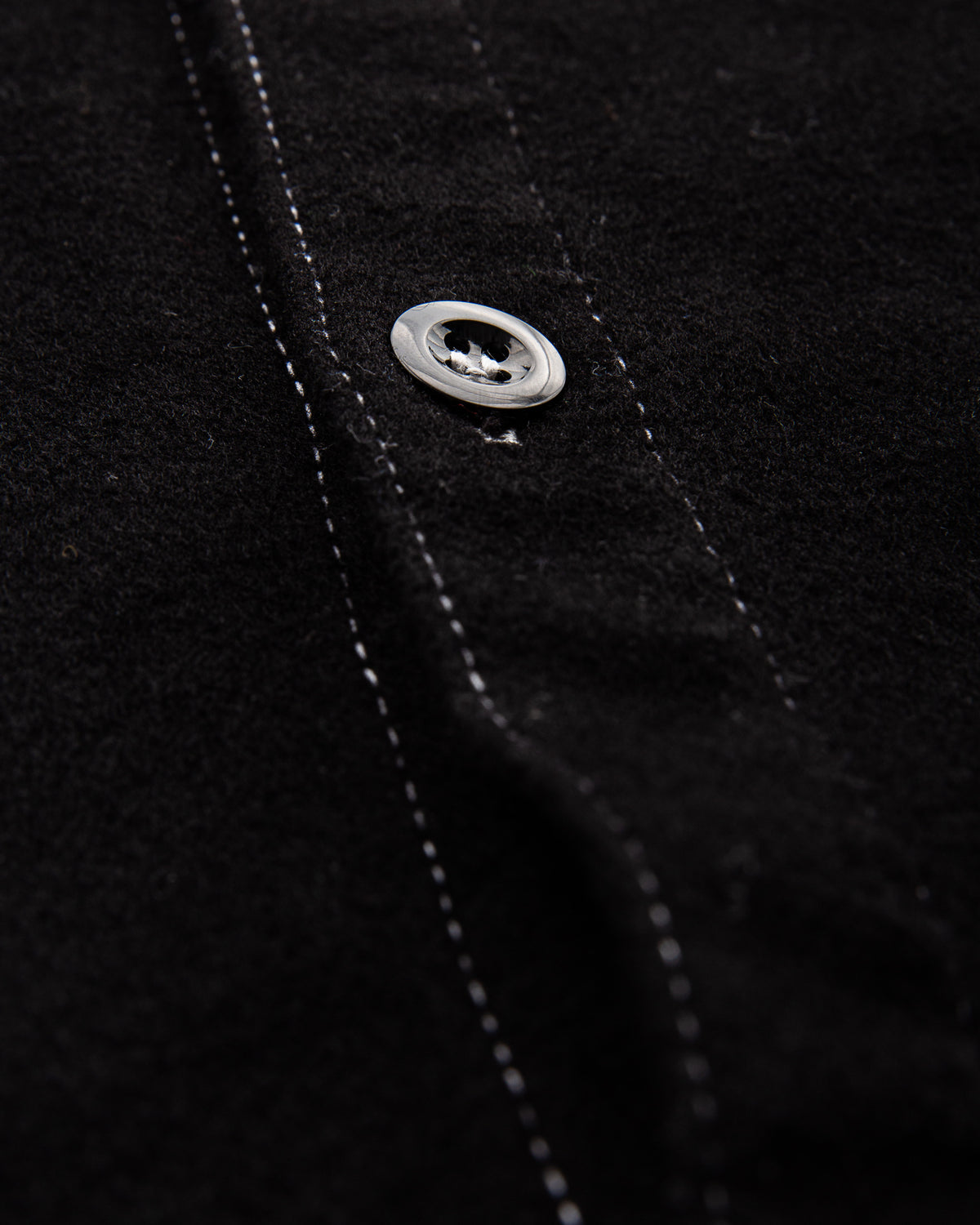 Tender Weaver's Stock Tail Shirt Black Wool