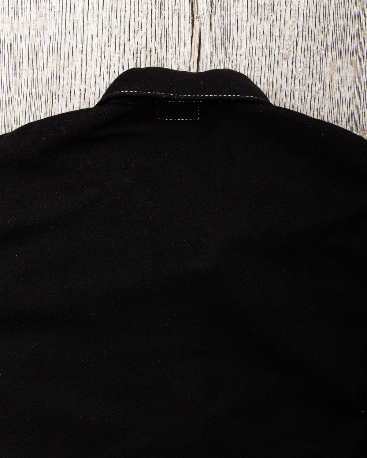 Tender Weaver's Stock Tail Shirt Black Wool
