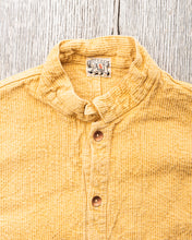 Tender Type 461 Baste Shirt Chain Cord Yellow Ochre Dyed