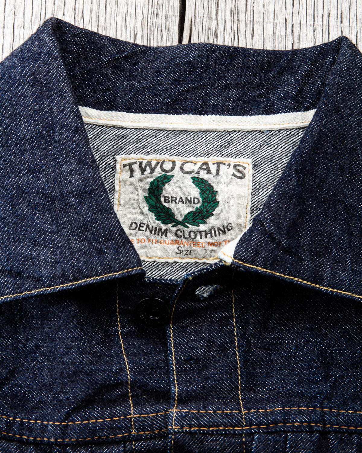 TCB Jeans Viktor’s Voice Two Cat's Blouse Natural Indigo