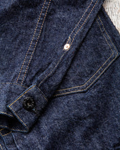 TCB Jeans Viktor’s Voice Two Cat's Blouse Natural Indigo