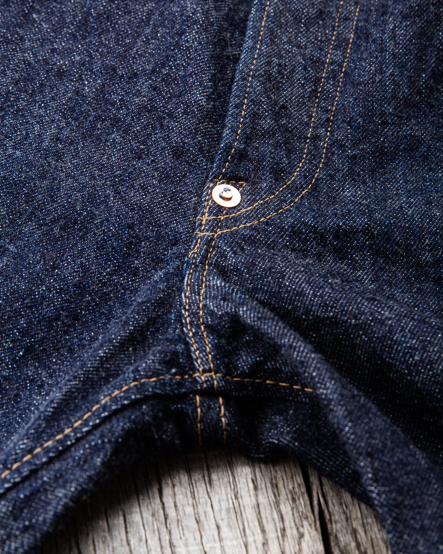 TCB Jeans Viktor's Voice Two Cat's Waist Overall Natural Indigo