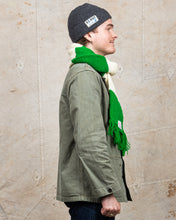 Gunnar Bo Wool Scarf Striped White / Green