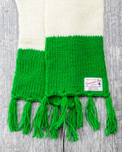 Gunnar Bo Wool Scarf Striped White / Green
