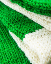 Gunnar Bo Wool Scarf Striped White / Green