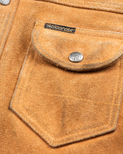 Second Hand Indigofera Fargo Leather Jacket Cognac Rough-out