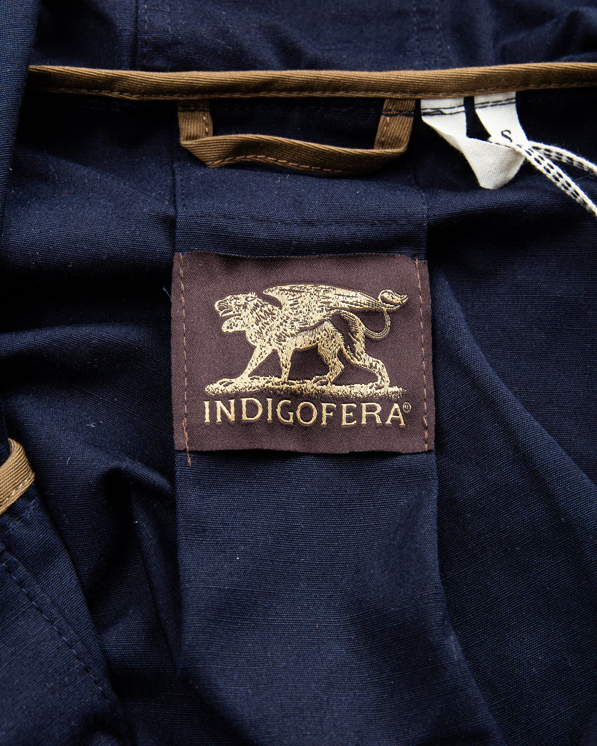 Indigofera x Second Sunrise Storm Jacket Navy / Orange