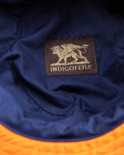 Indigofera x Second Sunrise Tur Pocket Hat Navy / Orange