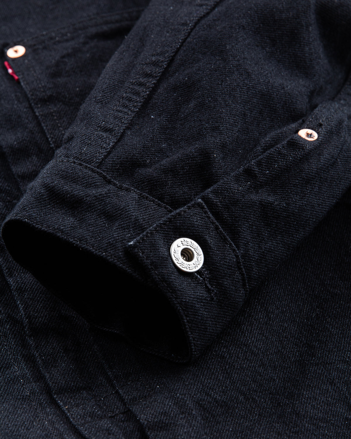 TCB Jeans S40's Jacket Black Denim One Wash
